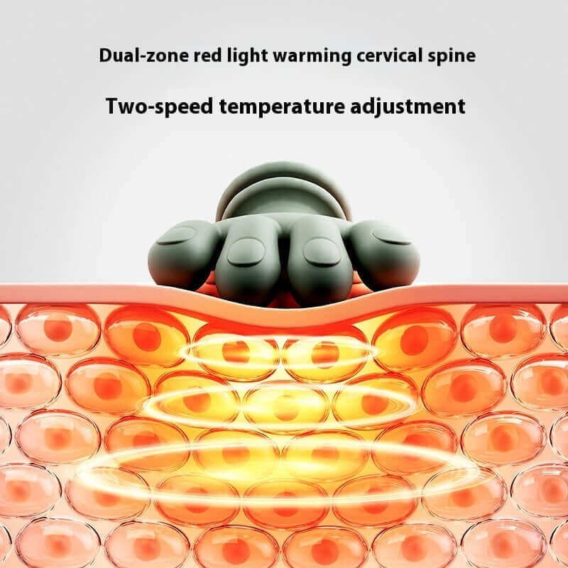 Portable 4D Neck & Shoulder Massager – Rechargeable Muscle Relaxation Device