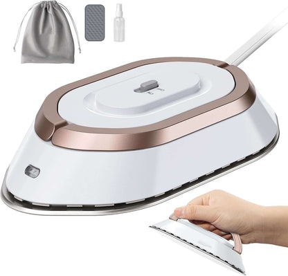 Newbealer Travel Iron With Dual Voltage 120V220V Lightwei